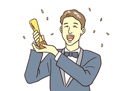 in honor ofのイラスト